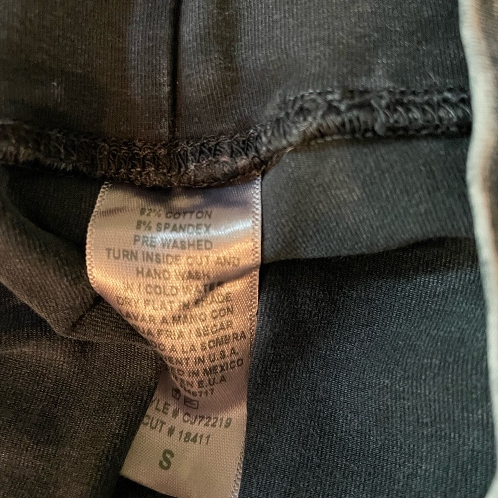 High-Waist Mineral Wash Leggings in Charcoal - Picture 7 of 7